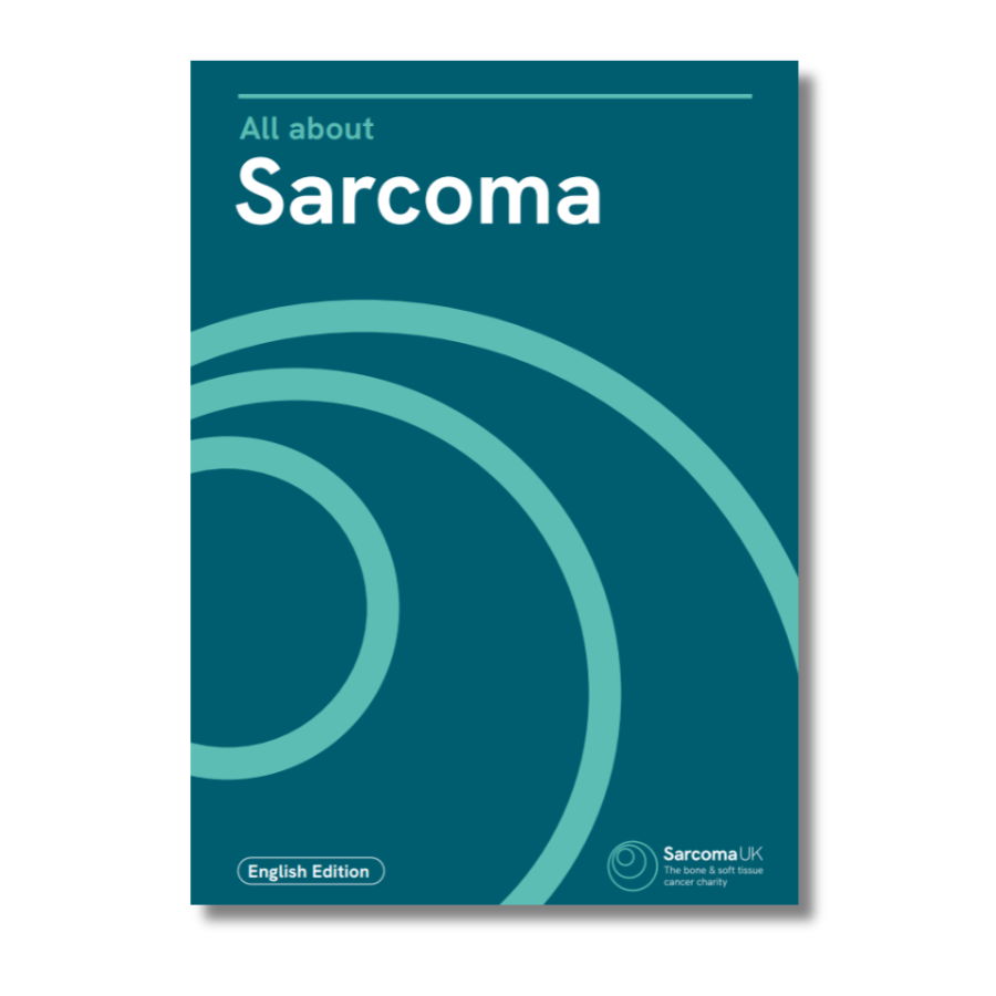 All about sarcoma booklet front cover